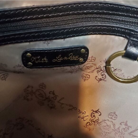 Kate Laundry Tan & Black Shoulder Bag - Picture 6 of 6